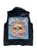 Upcycled Clothing - Metallica Jacket L