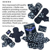 Reusable Sanitary Towels WITH BAT WINGS 8.5 inches