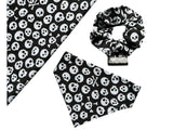 Goth Pet Bandana - Skulls