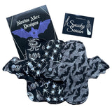 Reusable Sanitary Towels WITH BAT WINGS 8.5 inches