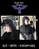 Bow Clips- Batwing Leatherette