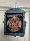 KIDS Upcycled Clothing 10 yrs Iron Maiden