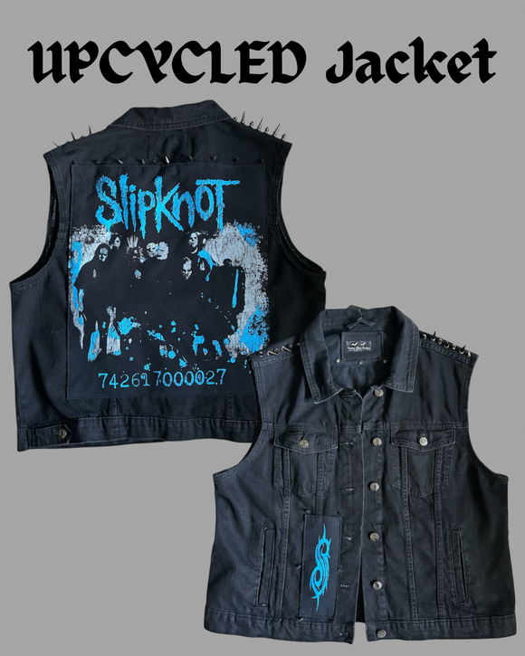 Upcycled Clothing - Blue Slipknot XL