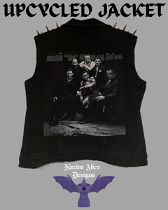 Upcycled Clothing - Rammstein Jacket