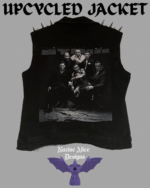 Upcycled Clothing - Rammstein Jacket