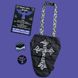 Tote Bag - Bat Cross Coffin