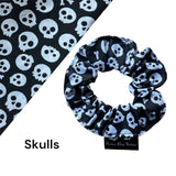 Hair Scrunchies - Skulls