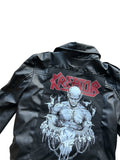 KIDS 9-11yrs Upcycled Clothing - Kreator Leather Jacket
