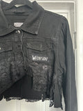 Upcycled Clothing - Wednesday TEEN or small adult