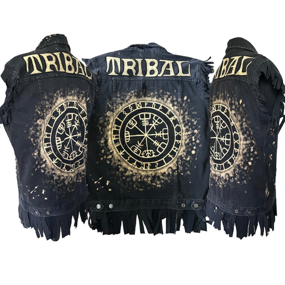 Extra Large Battle Jacket -Tribal