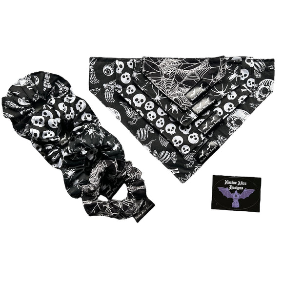 Goth Pet Bandanas + Gift Option