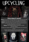 KIDS 9-11yrs Upcycled Clothing - Kreator Leather Jacket