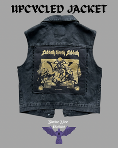 Upcycled Clothing - Sabbath Bloody Sabbath Jacket XS