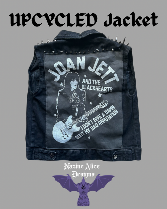 Upcycled Clothing - Joan Jett S