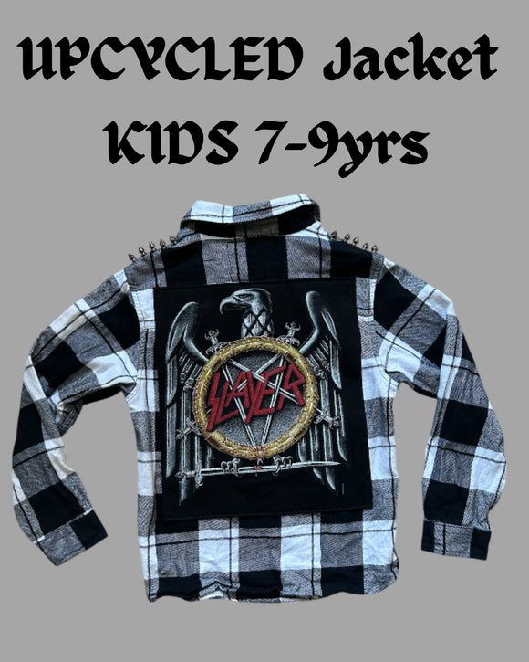 KIDS 7-9yrs Upcycled Clothing - Slayer