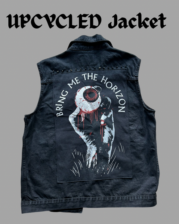 Upcycled Clothing - Bring me the Horizon Jacket XL
