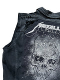 Upcycled Clothing - Metallica Skull Jacket