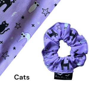 Hair Scrunchies - Cats