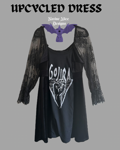 Upcycled - Gojira Lace Dress
