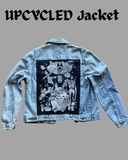 Upcycled Clothing - Studio Ghibli Jacket S