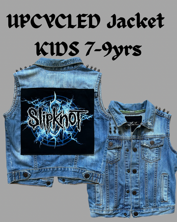 KIDS 7-9yrs Upcycled Clothing - Slipknot