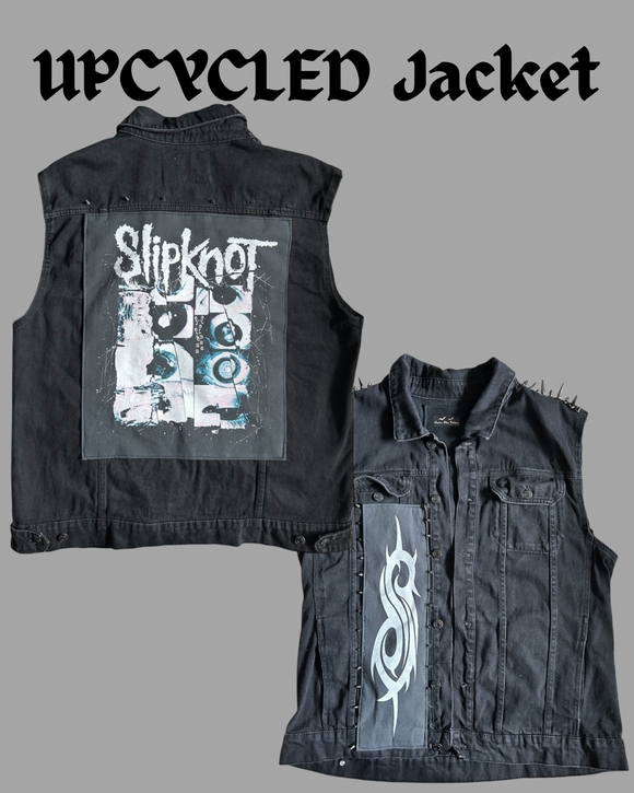 Upcycled Clothing - Slipknot Eyes XL