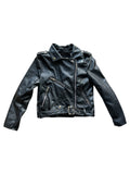 KIDS 9-11yrs Upcycled Clothing - Kreator Leather Jacket