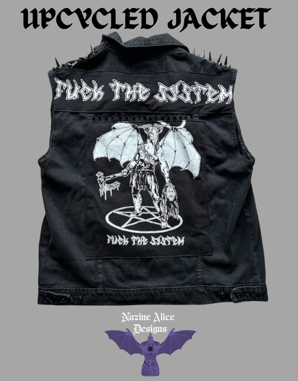 Upcycled Clothing - F the System